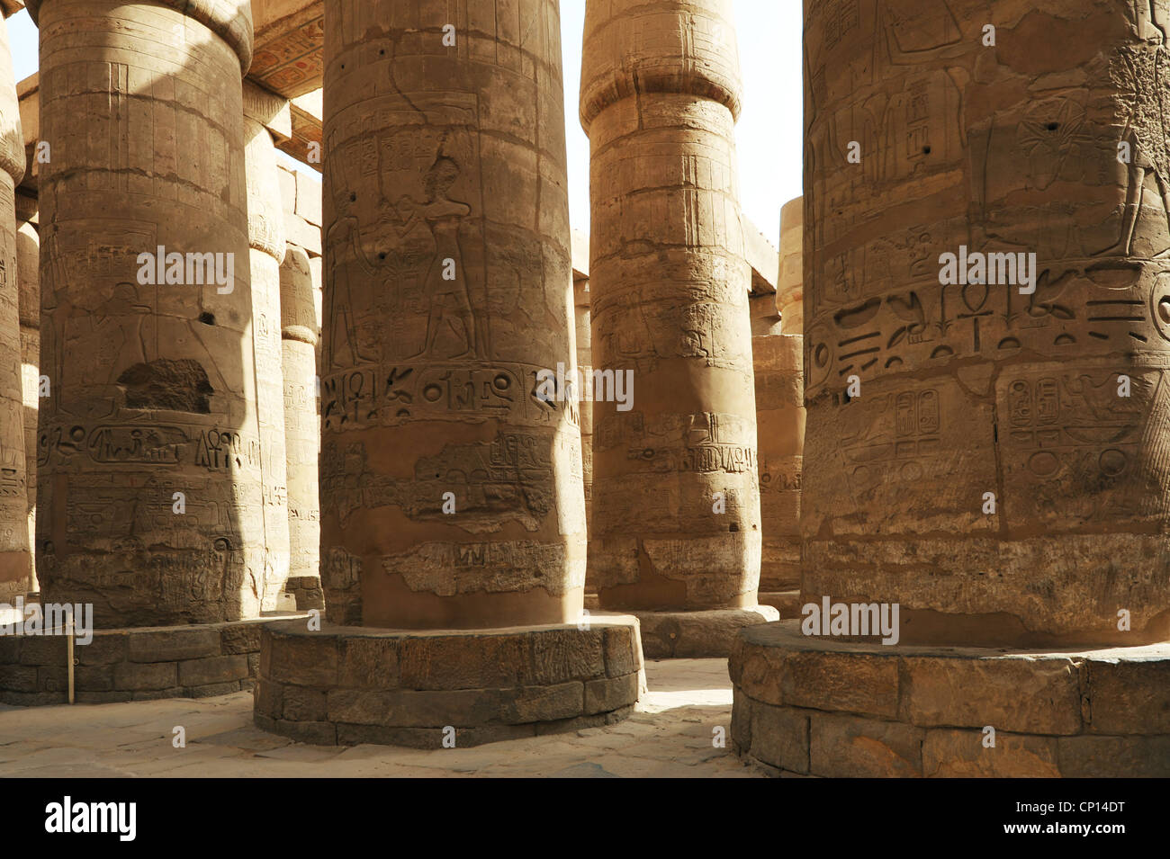 Il s'agit d'une image à partir d'Abu Simbel Un monument égyptien ancien Banque D'Images