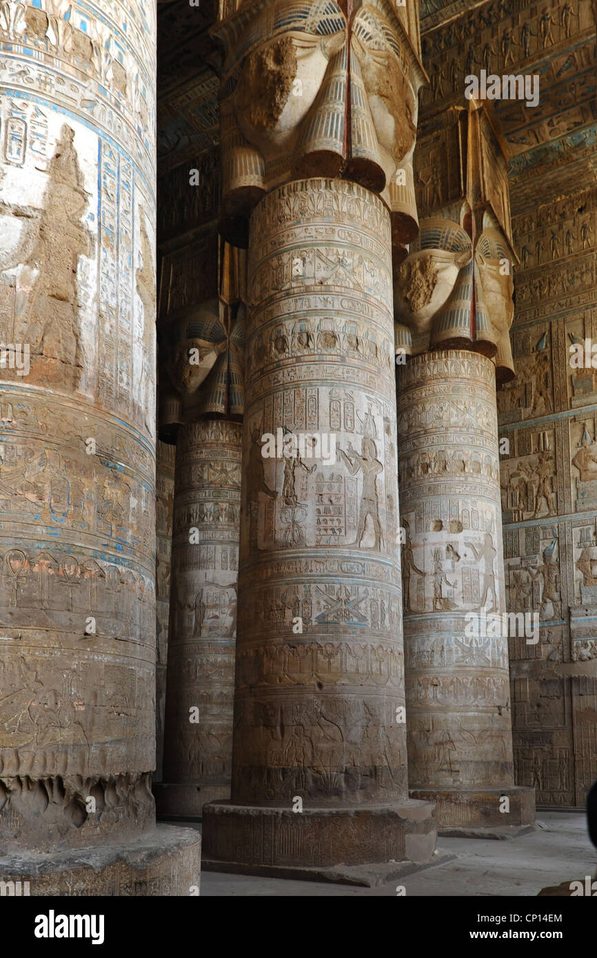 Il s'agit d'une image à partir d'Abu Simbel Un monument égyptien ancien Banque D'Images