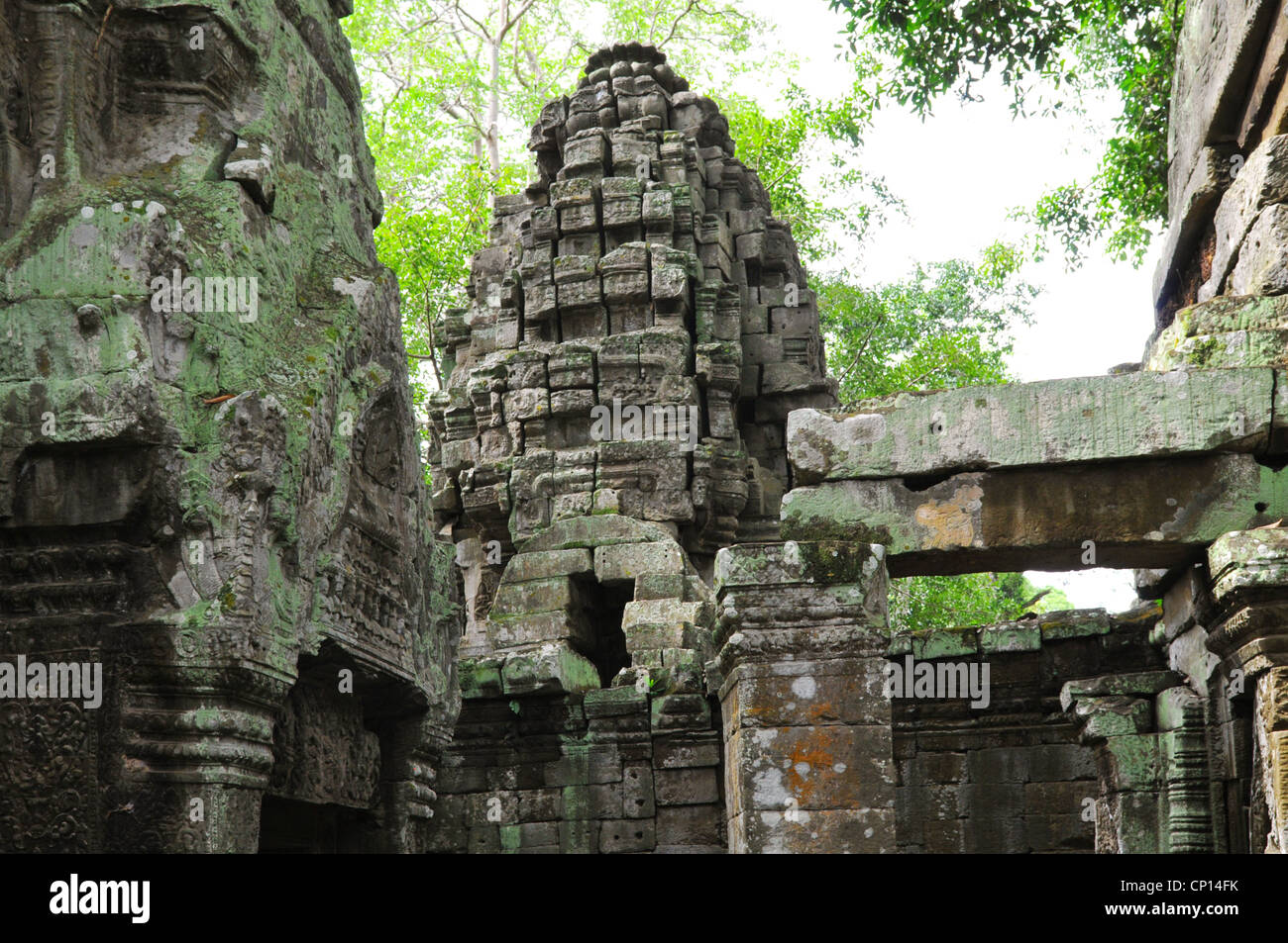 Il s'agit d'une image de Temple d'Angkor Wat au Cambodge Banque D'Images