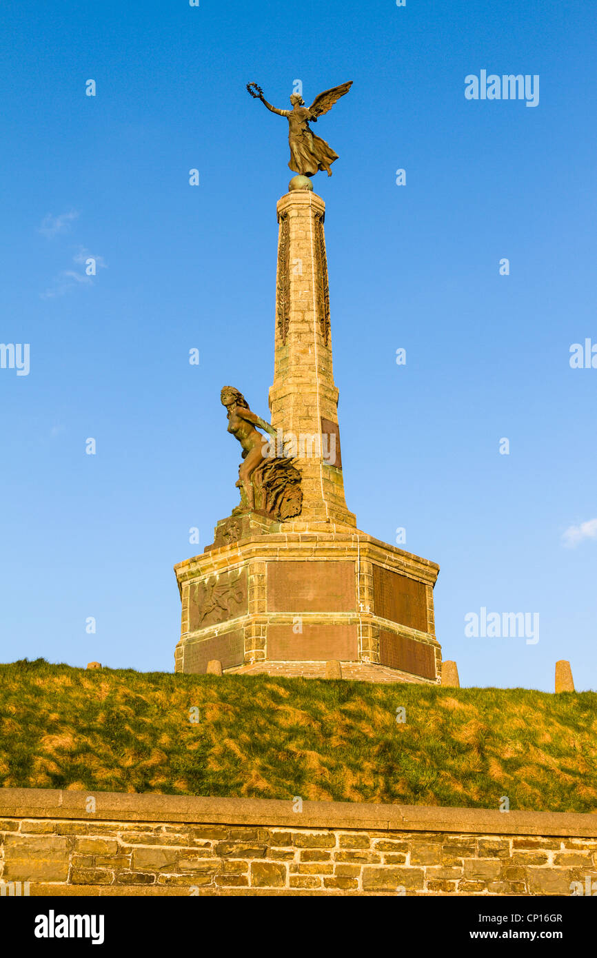 War Memorial, Castle Point, Aberystwyth Banque D'Images