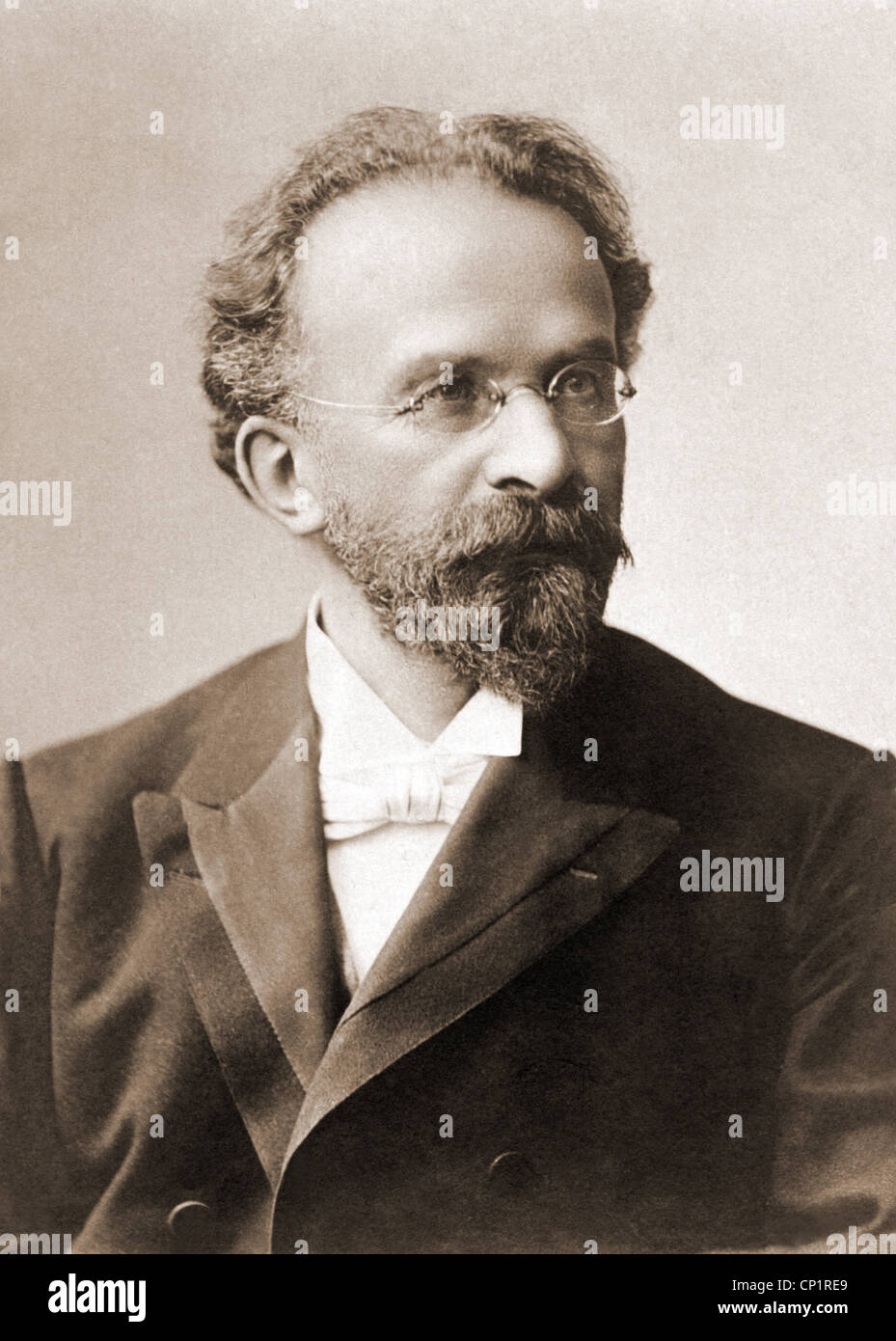 Zuppe, Hermann, 9.4.1850 - 4.9.1903, chef d'orchestre allemand, Royal Bavarian General Music Director 1901 - 1903, portrait, carte postale, Ad. Baumann, Munich, 1901, Banque D'Images