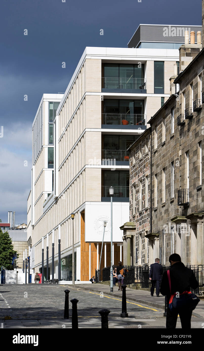 École d'informatique, Potterrow, Université d'Édimbourg. Banque D'Images