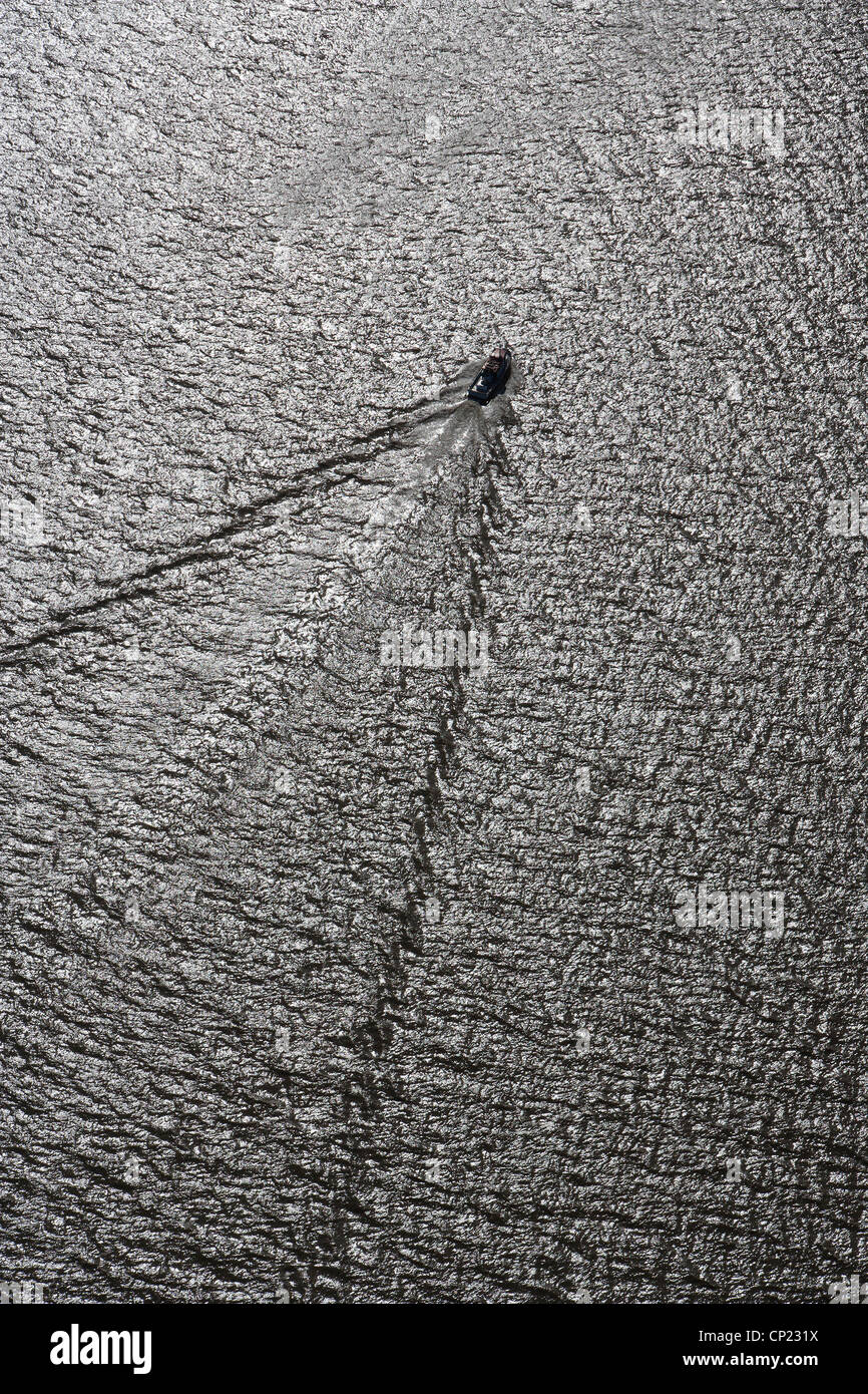 Photographie aérienne bateau service Banque D'Images Photographie aérienne bateau service Banque D'Images