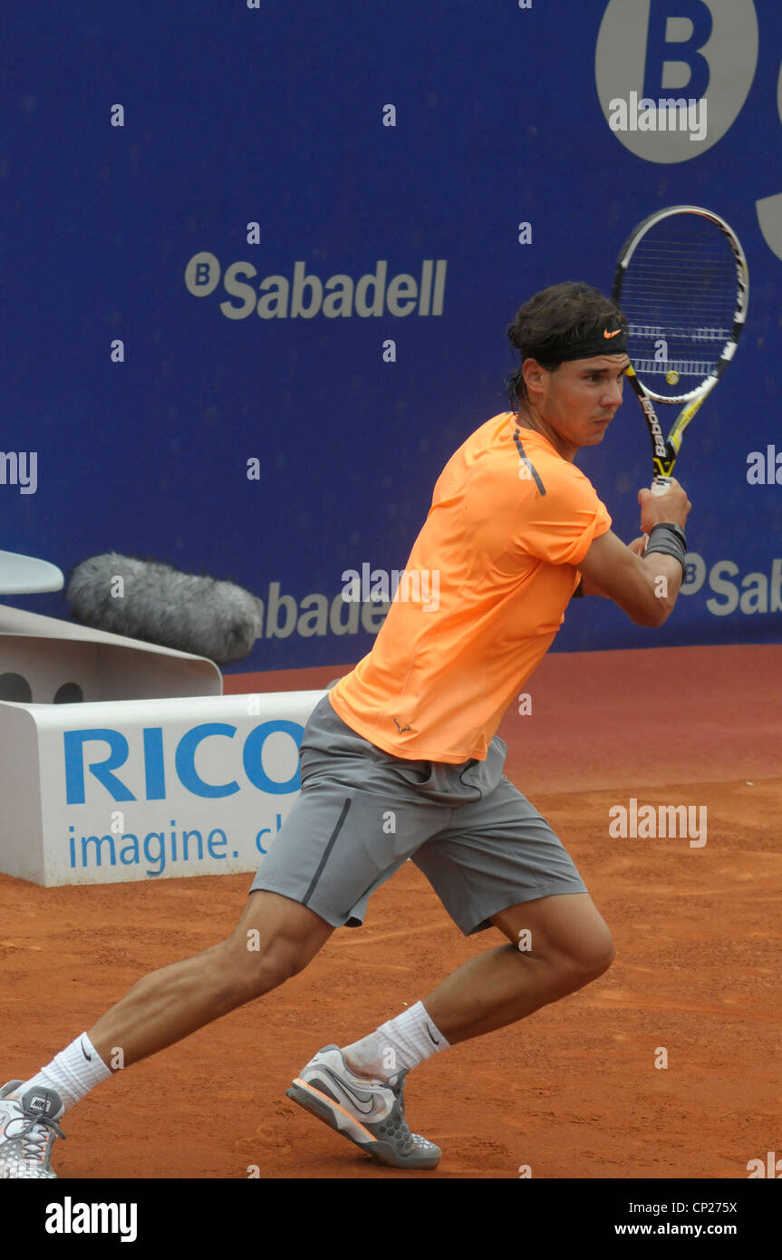 Rafael Nadal en demi-finale match ATP / Fernando Verdasco 6/0 6/4 - 60  Trofeo Conde de Godó en el Real Club de Tenis Barcelone Espagne Photo Stock  - Alamy