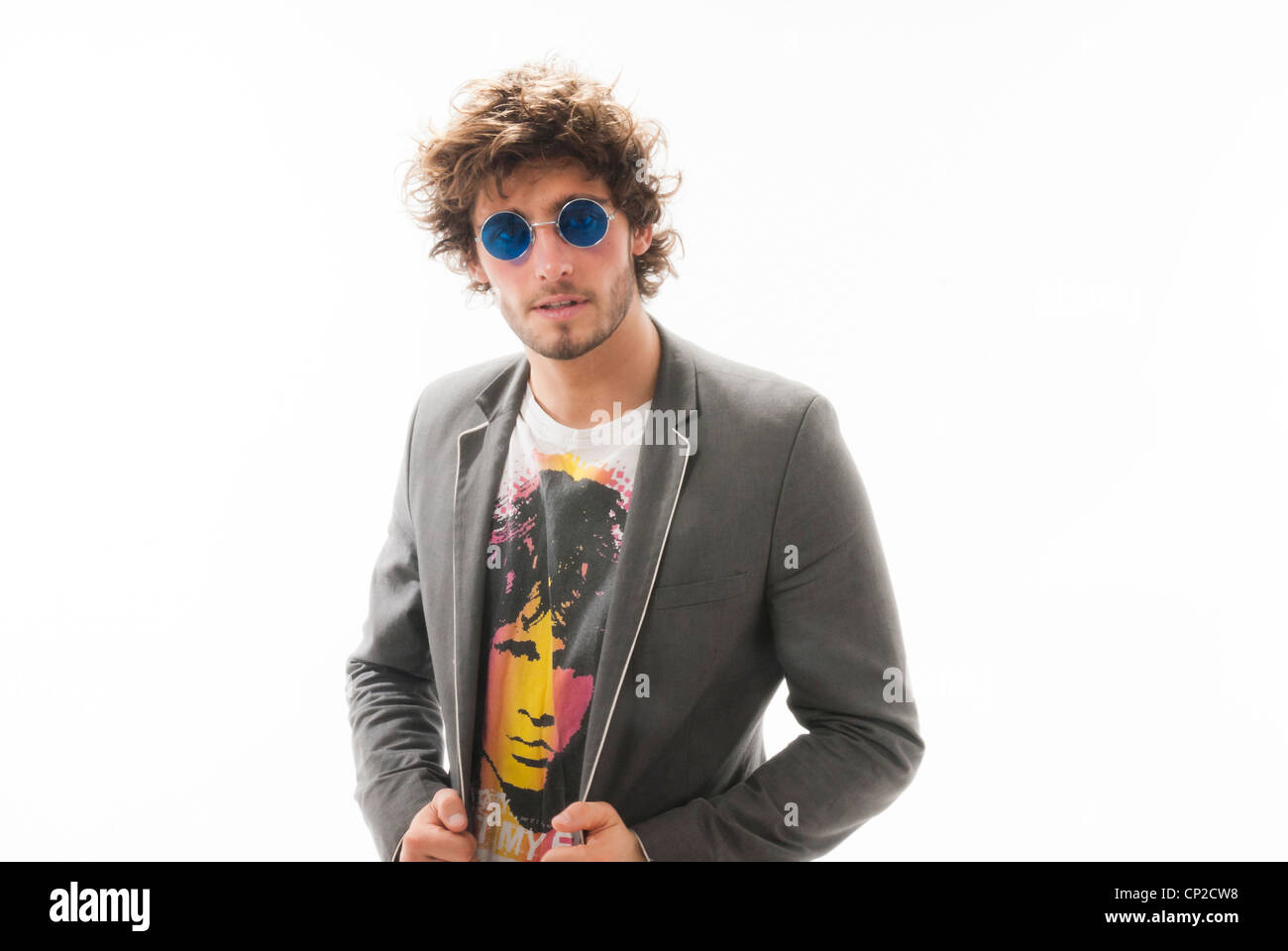 Lennon glasses Banque de photographies et d'images à haute résolution -  Alamy