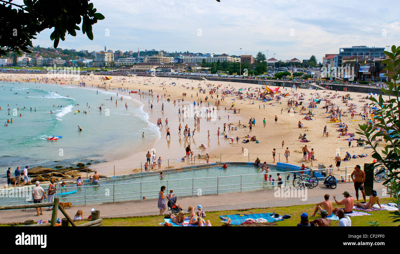 Bondi Beach Sydney Australie Banque D'Images