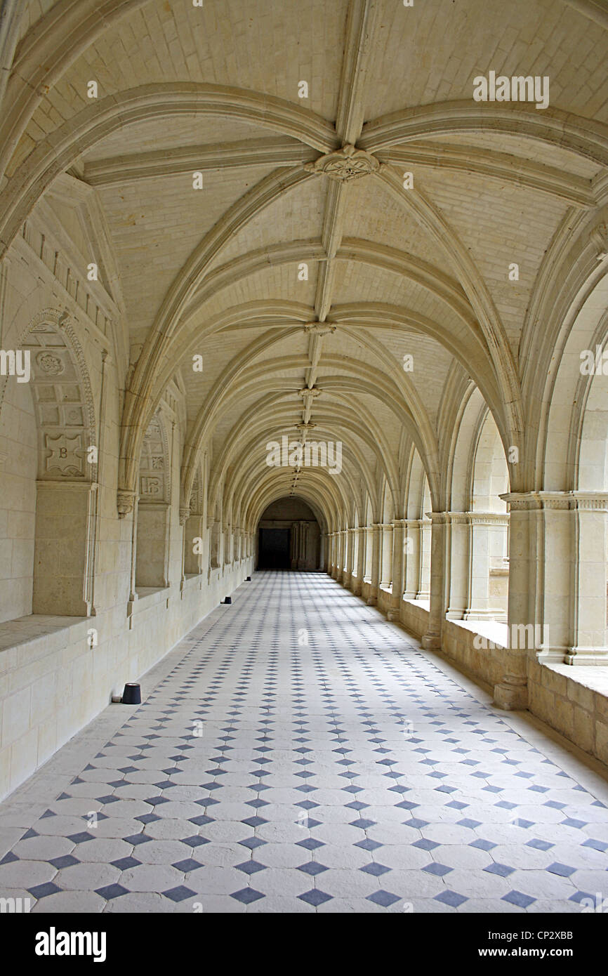 L'Abbaye de Fontevraud, abbaye de Fontevraud, France. Banque D'Images