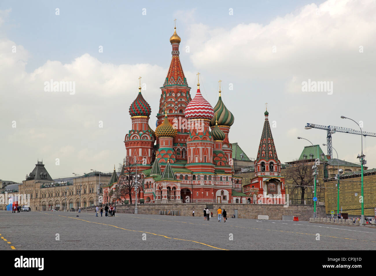 La cathédrale de la capitale de Saint Basil Banque D'Images