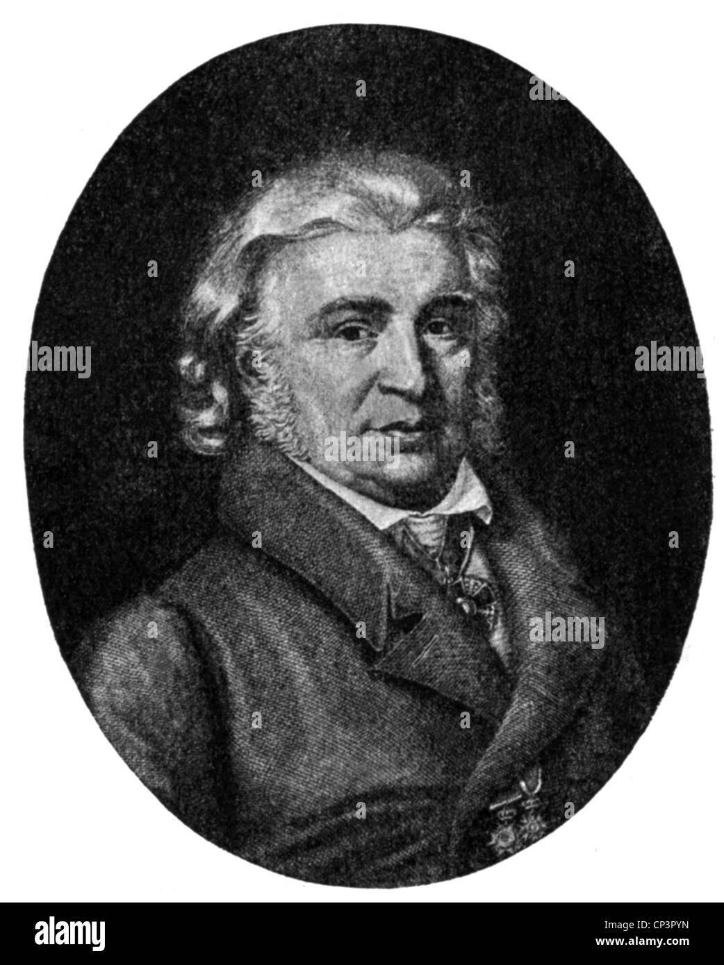 Soemmering, Samuel Thomas von, 28.1.1755 - 2.3.1830, médecin allemand, scientifique naturel, inventeur, portrait, gravure, XIXe siècle, Banque D'Images