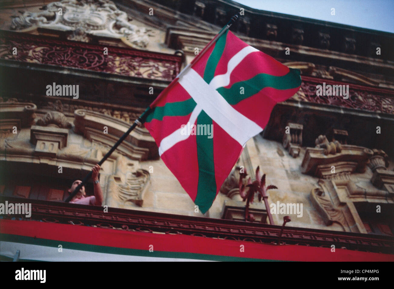 Espagne - Pays Basque - Gipuzkoa - Don. Lever des couleurs sur l'underground hall. Banque D'Images