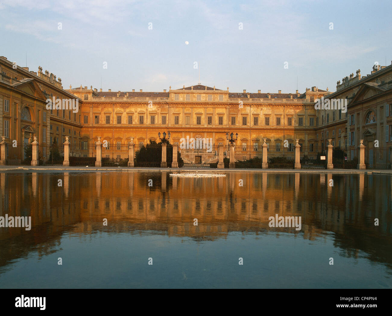 Lombardia - Monza (MI). Villa Reale en style néo-classique (l'architecte Giuseppe Piermarini, 1773-80) Banque D'Images