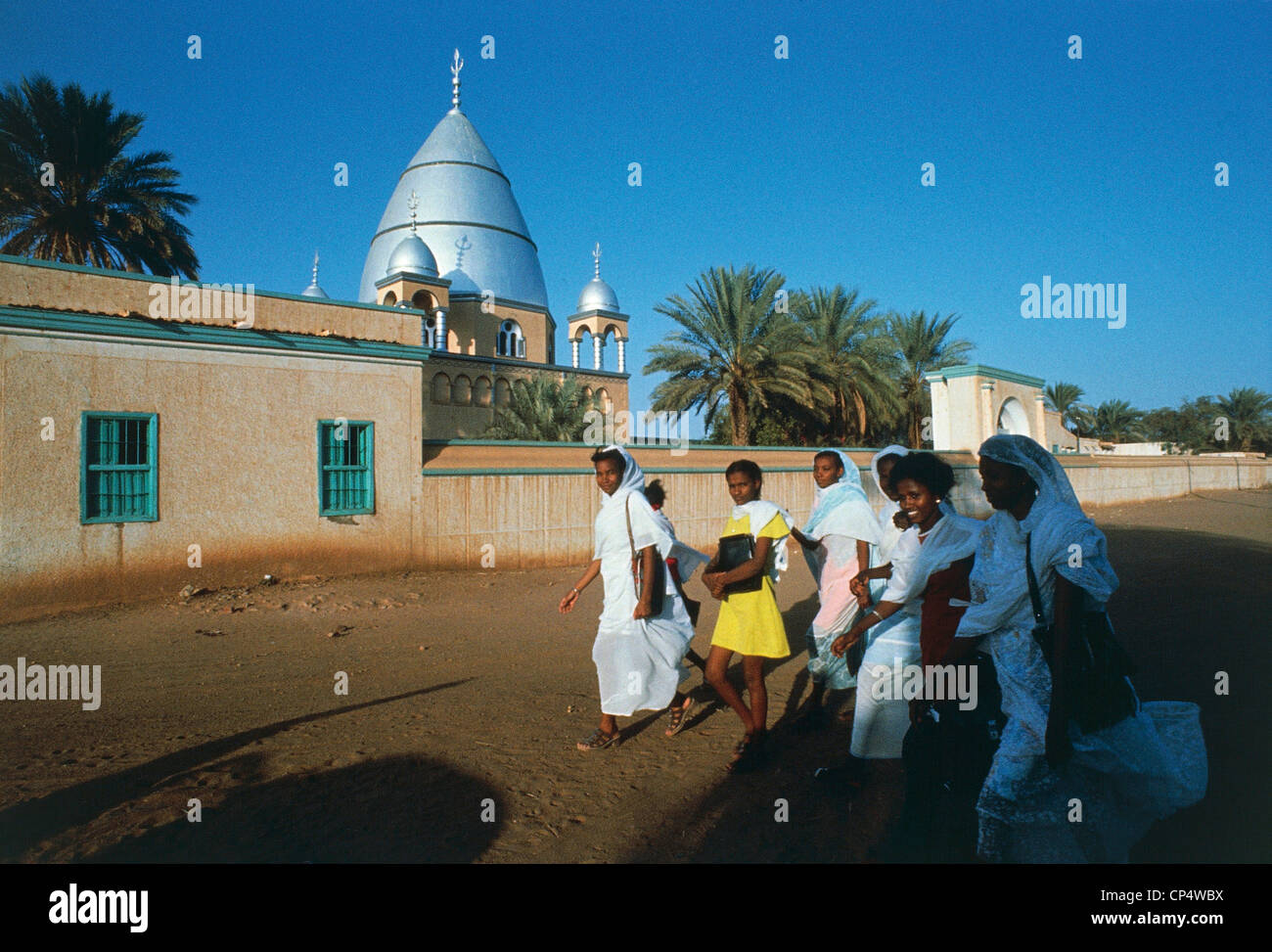 Soudan - tombe du Mahdi à Omdurman, près de Khartoum Banque D'Images