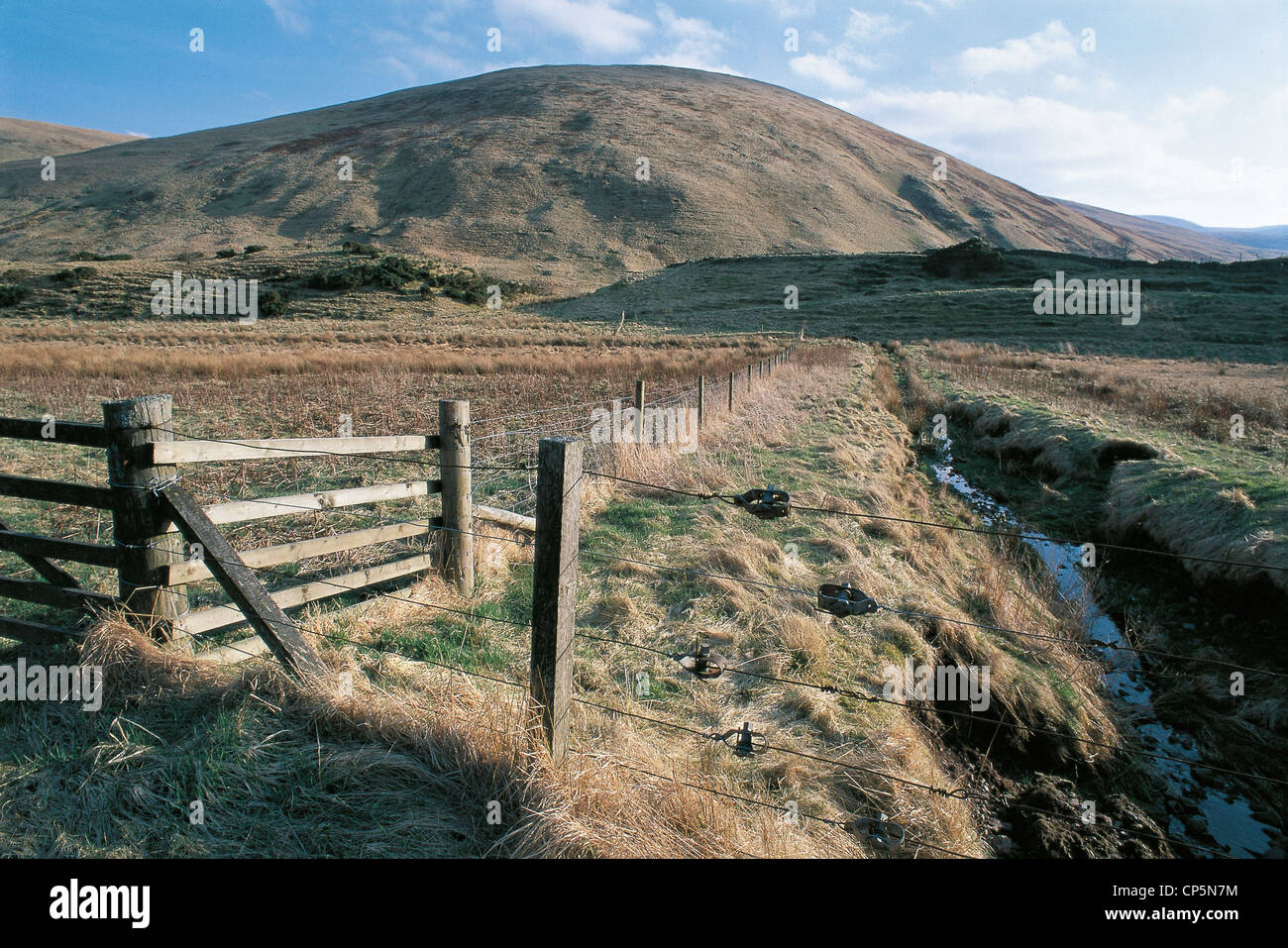 Royaume-uni - Ecosse - Tayside - Ochill Hills paysage. Banque D'Images