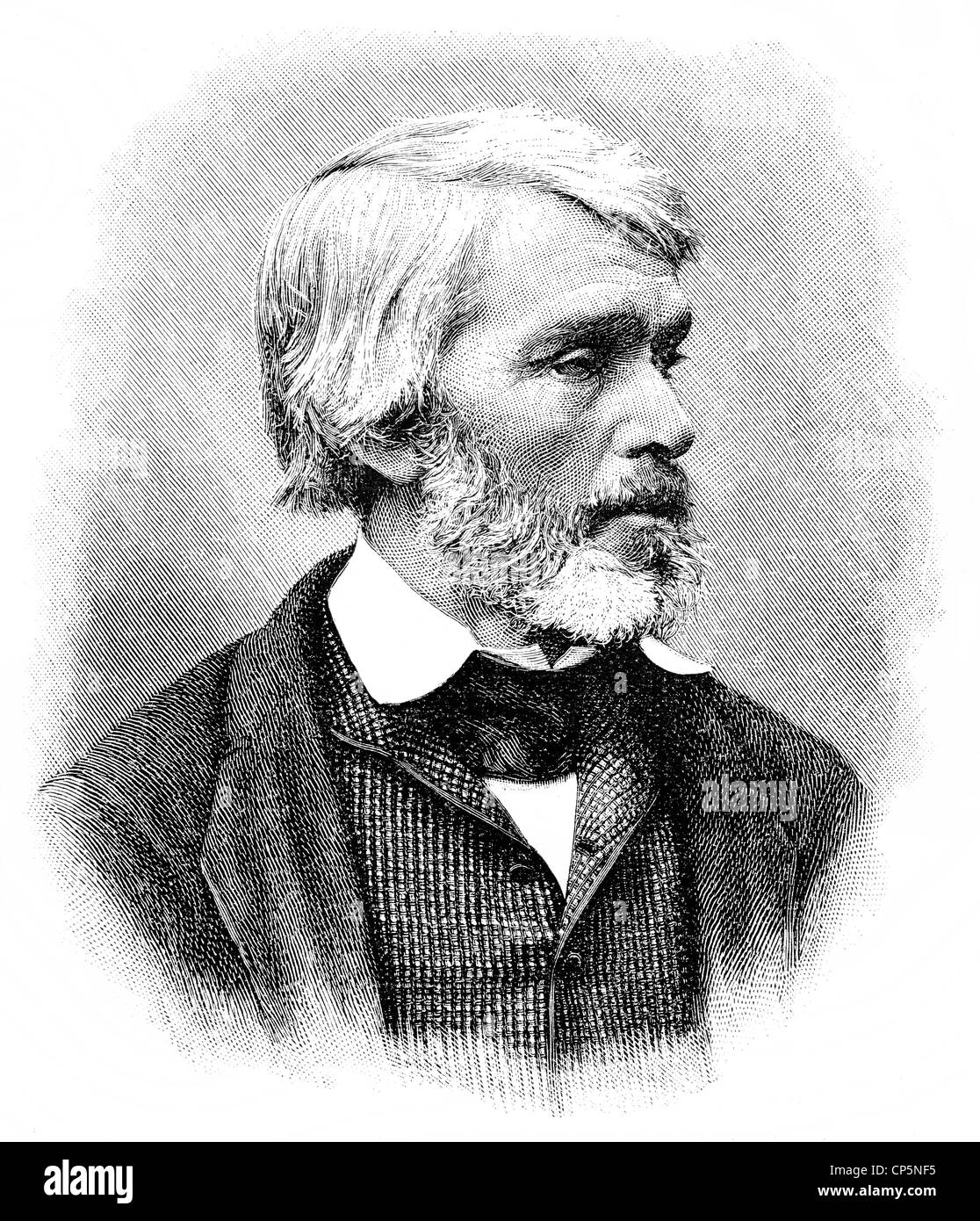 Thomas Carlyle, 1795 - 1881, un historien et essayiste écossais Banque D'Images