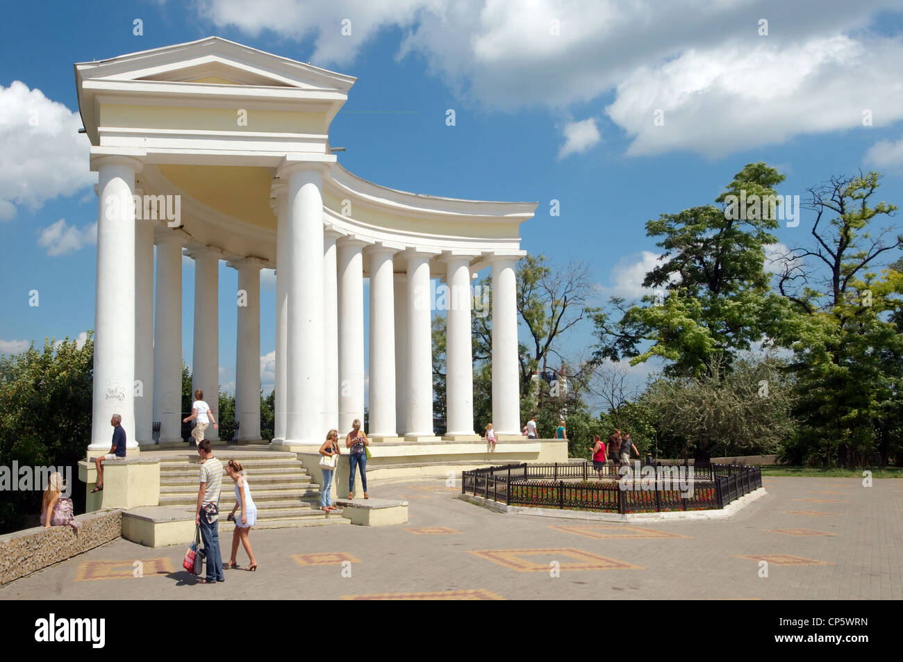 Colonnade, Odessa, Ukraine, Europe Banque D'Images