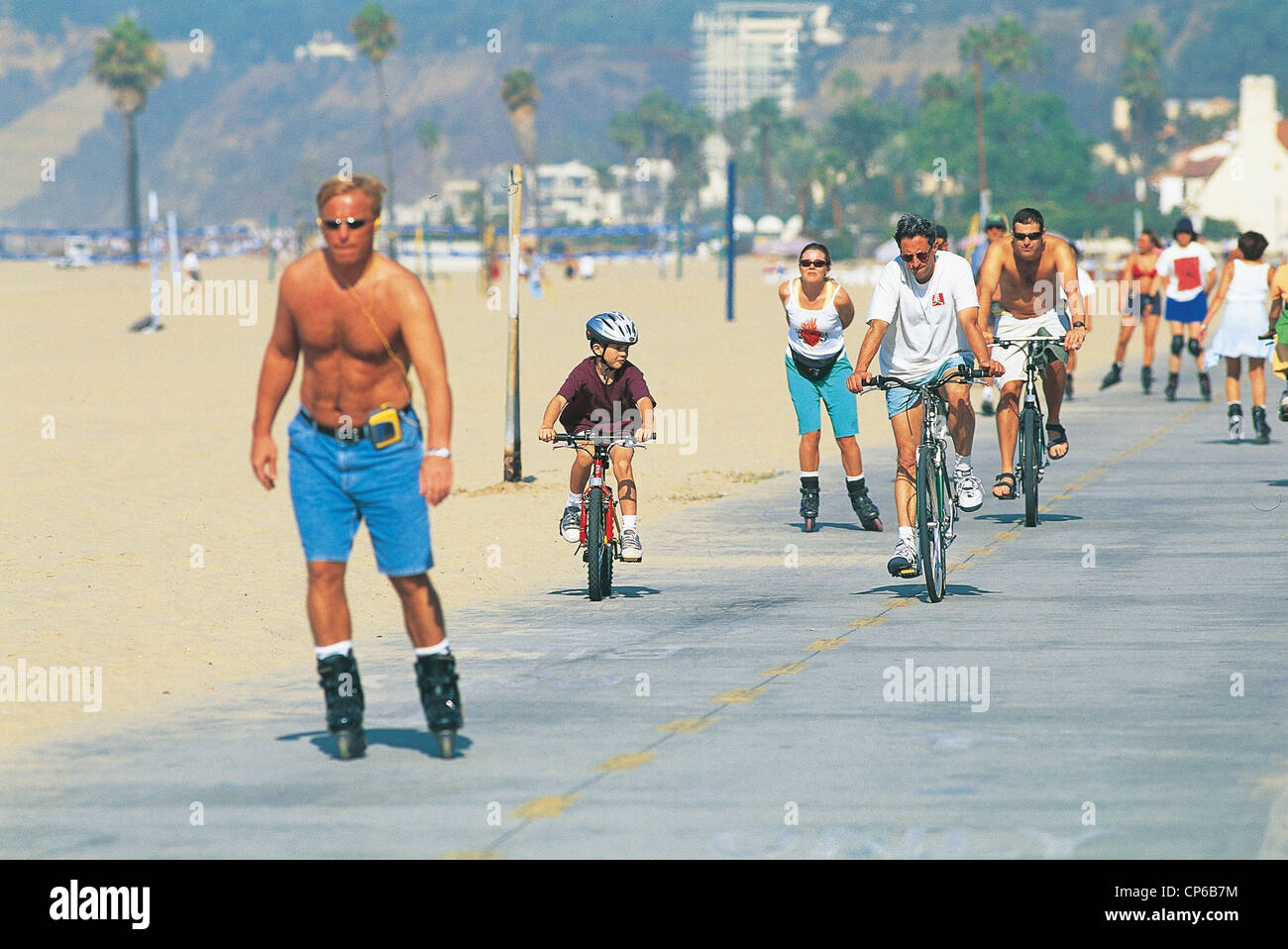 Étatsunis d'Amérique, Santa Monica en Californie Los Angeles avec les