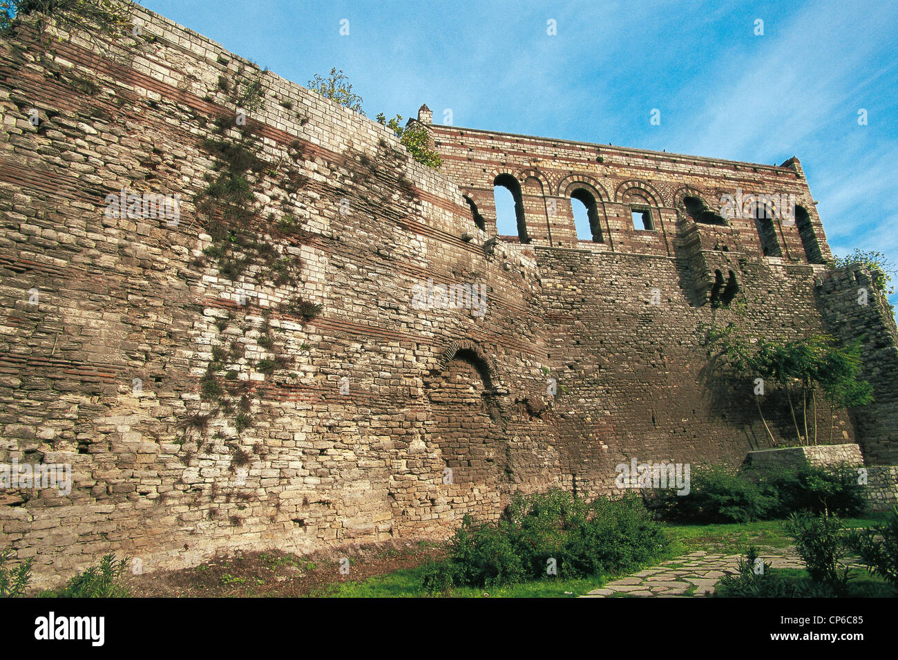 Turquie ISTANBUL palais de Constantin VII Porphyrogenitus 913-959 Banque D'Images