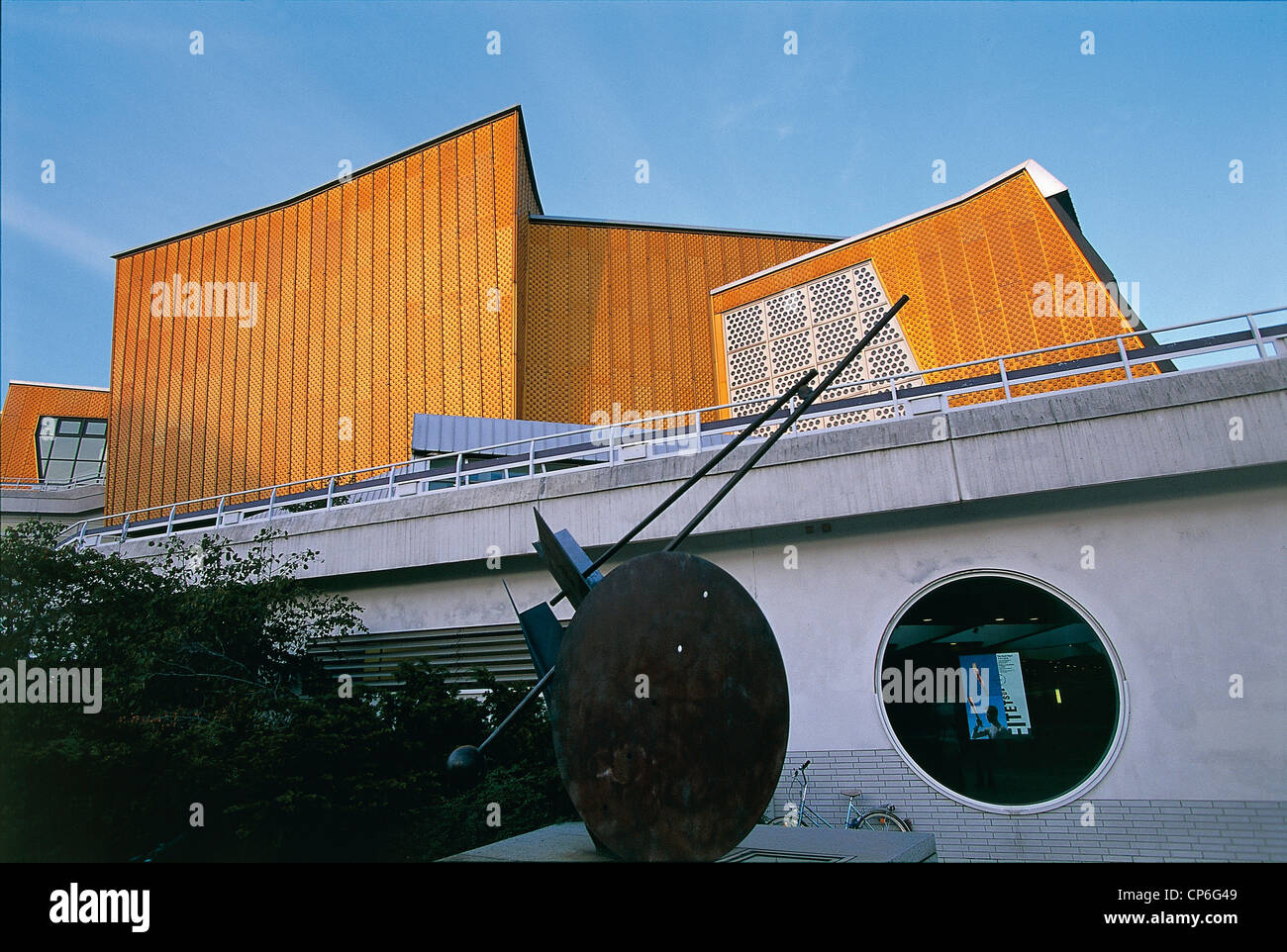 Allemagne - Berlin. La salle de musique (Kammermusiksaal) Banque D'Images