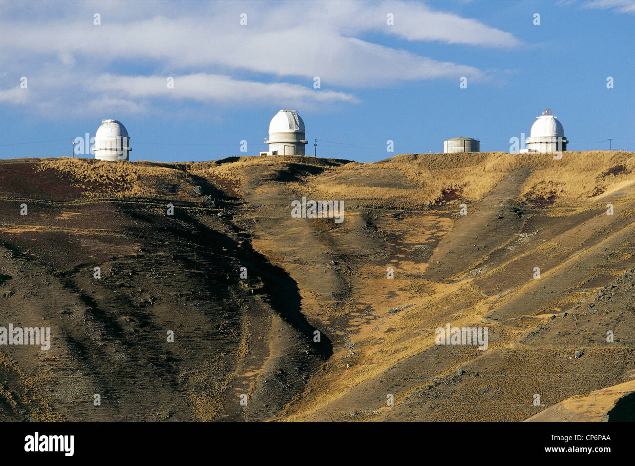 Venezuela - Mérida. Les dômes du Centro de Investigaciones de Astronomia (ACDI), un observatoire astronomique à 3600 mètres Banque D'Images