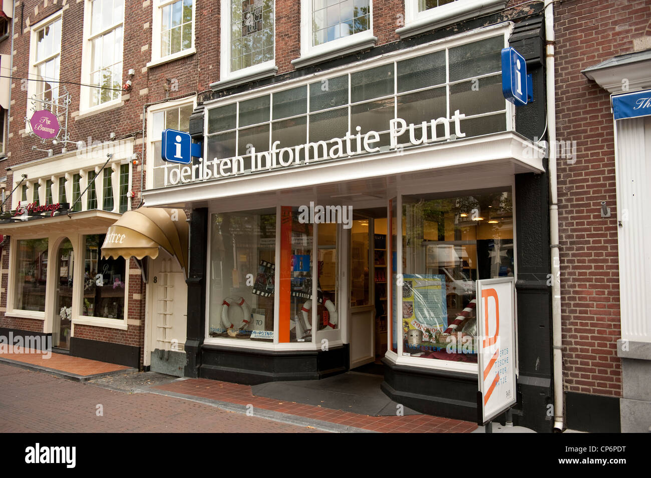 Point d'informations touristiques Office Delft Pays-Bas Holland E Banque D'Images