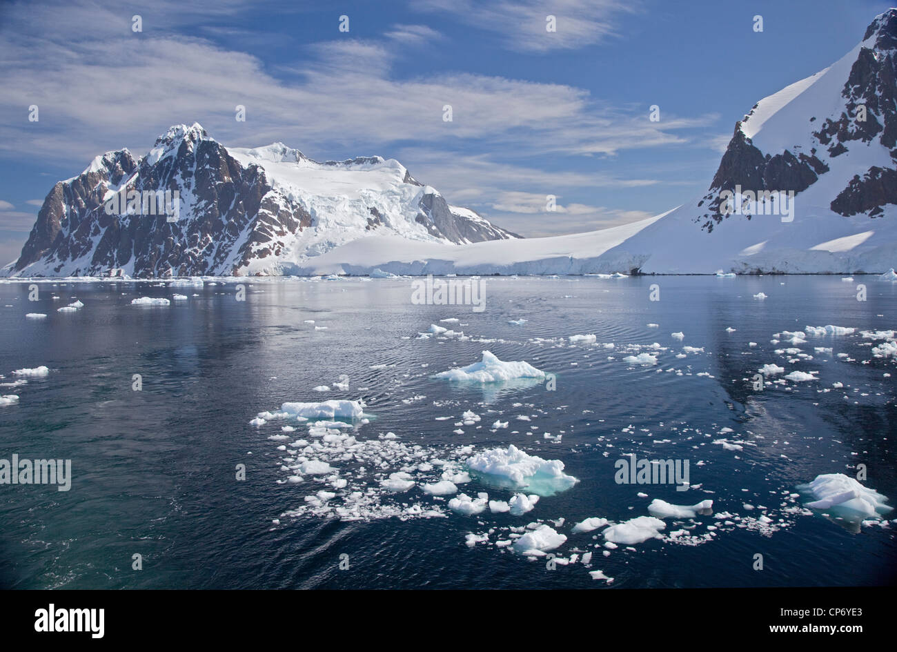 Canal Lemaire, Péninsule Antarctique Banque D'Images