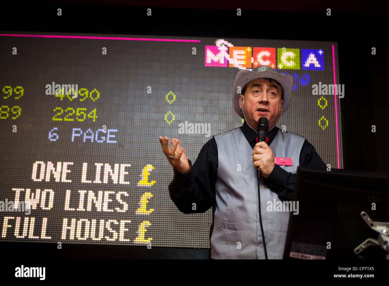 Mecca Bingo Hall, Londres Banque D'Images