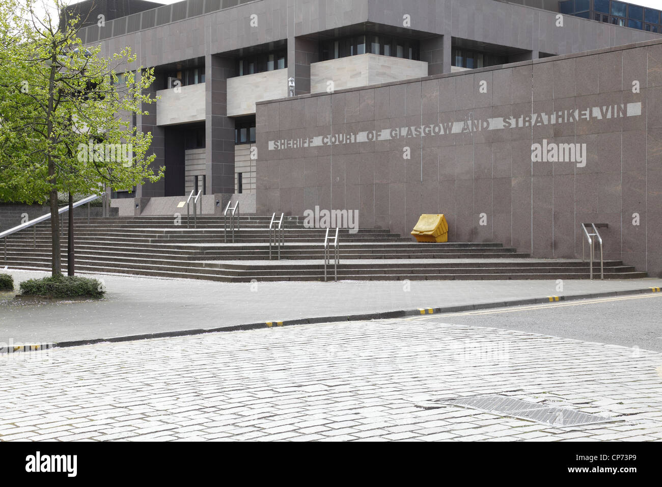 Glasgow Sheriff court and Justice of the Peace court, Carlton place, Glasgow, Écosse, Royaume-Uni Banque D'Images