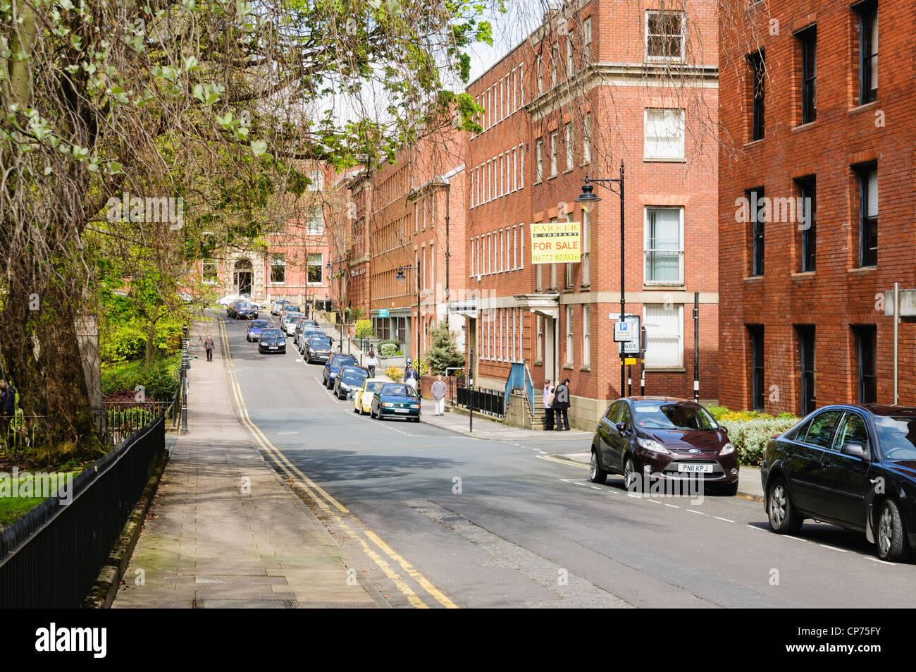 Winckley Square, Preston Banque D'Images