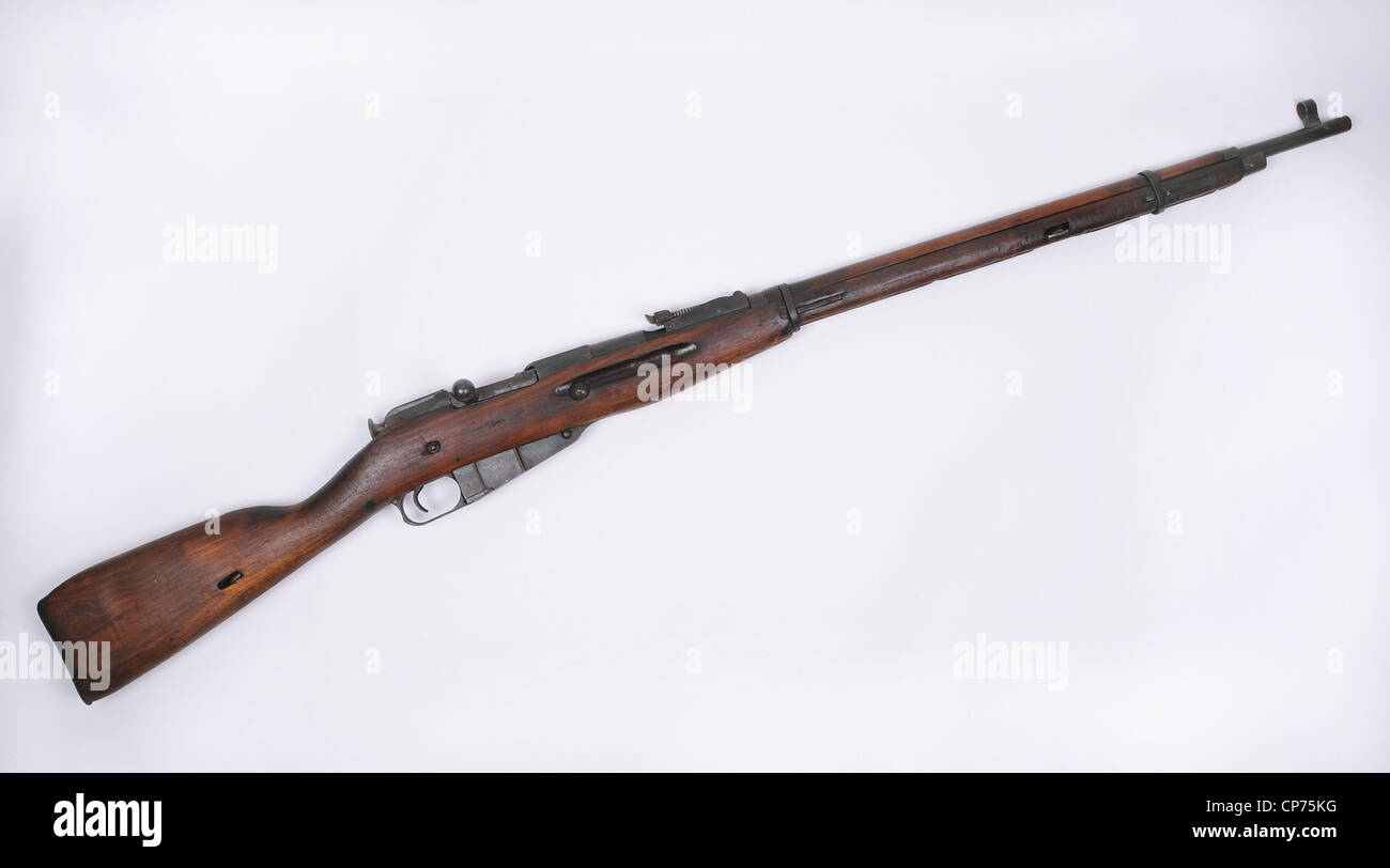 Mosin Nagant russe WW11 M1891/30 carabine. Banque D'Images