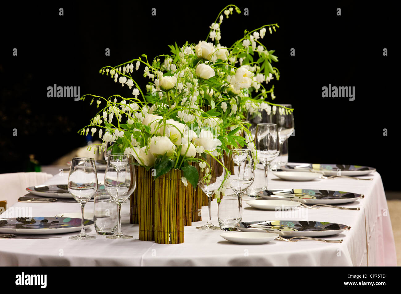 Flower show et les expositions au Floralies de Gand en 2010 Flanders Expo, Belgique Banque D'Images