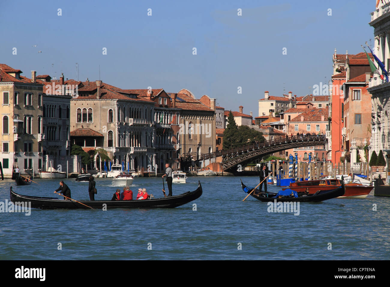 Ferry de gondole Banque D'Images