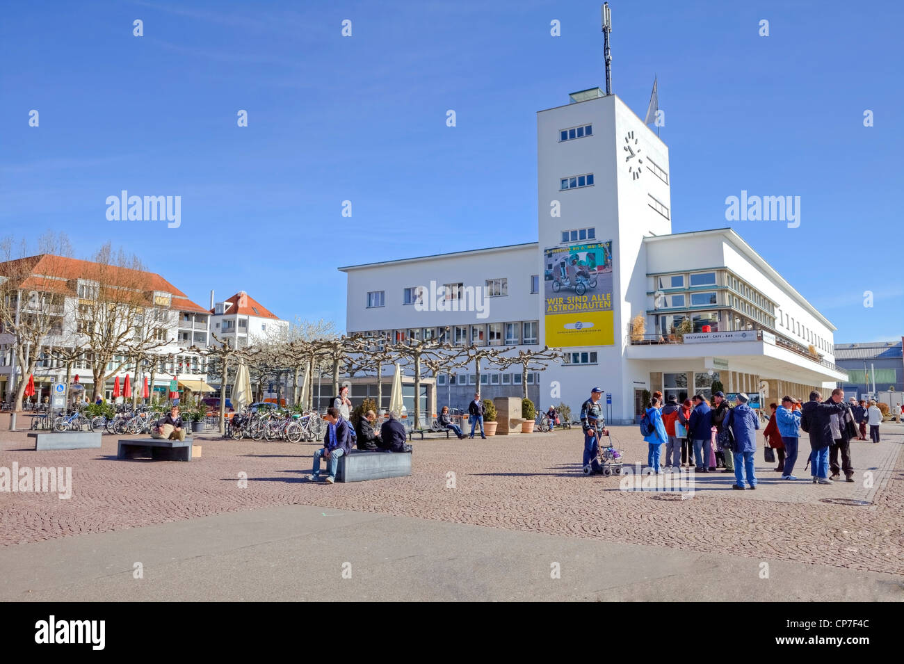 Friedrichshafen, le musée Zeppelin, Baden-Wurttemberg, Allemagne Banque D'Images