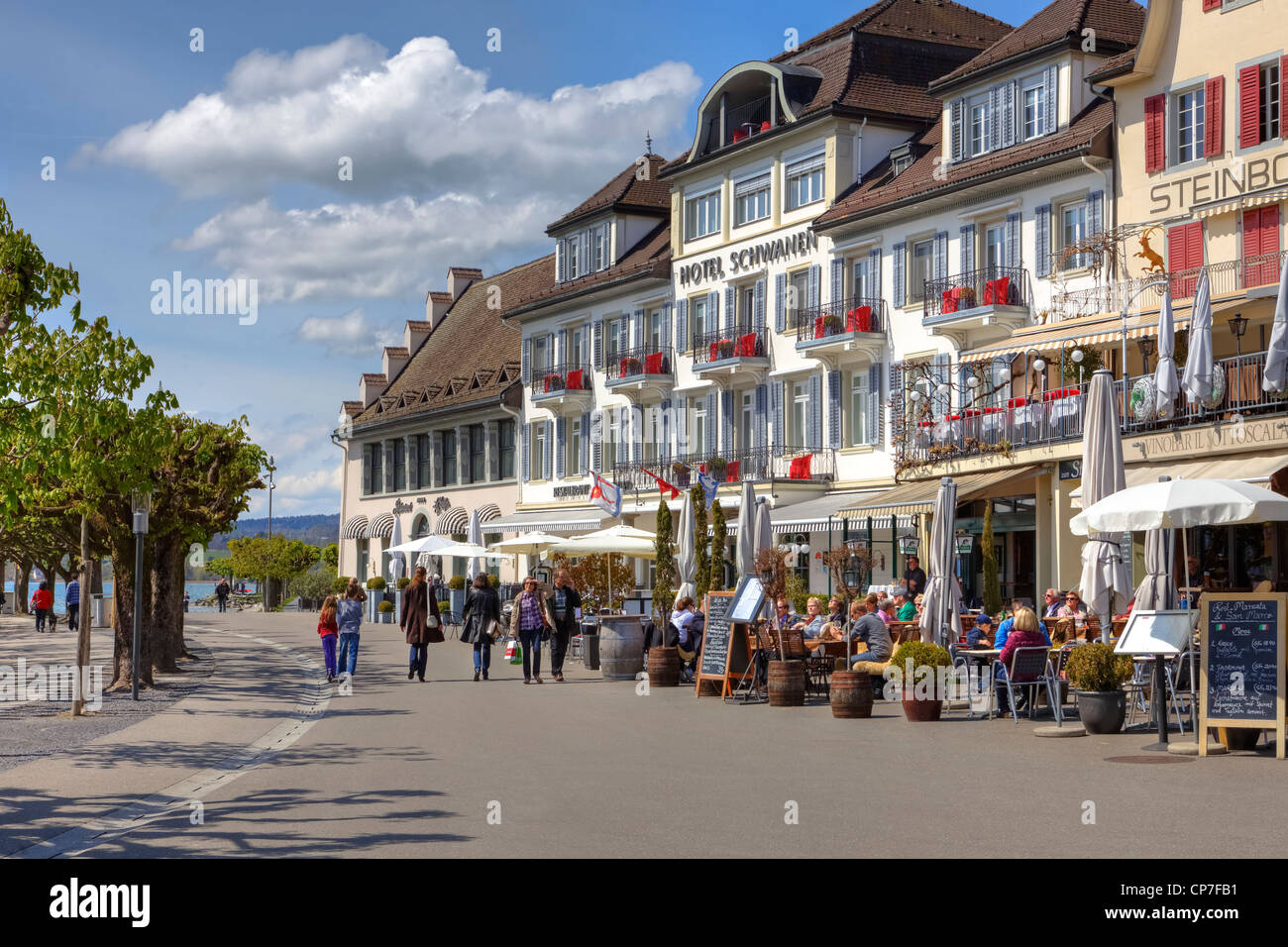 Rapperswil, Zürich, St-Gall, Suisse Banque D'Images