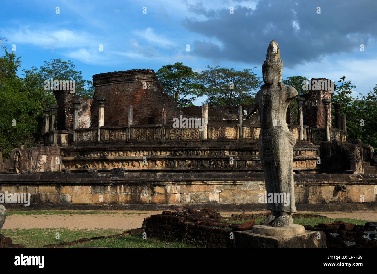 Polonnaruwa, Sri Lanka Banque D'Images