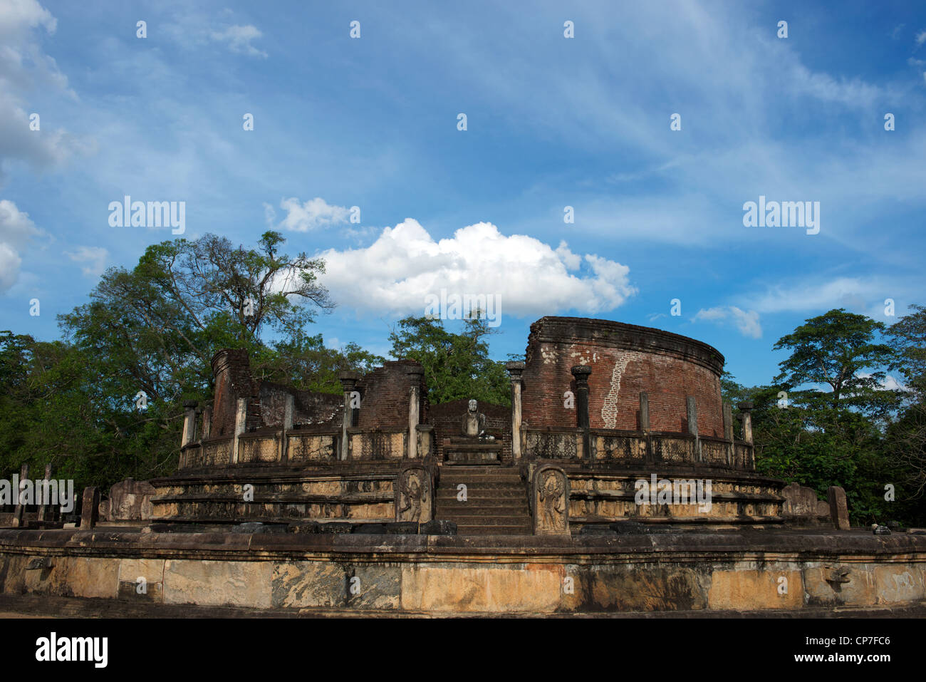 Polonnaruwa, Sri Lanka Banque D'Images