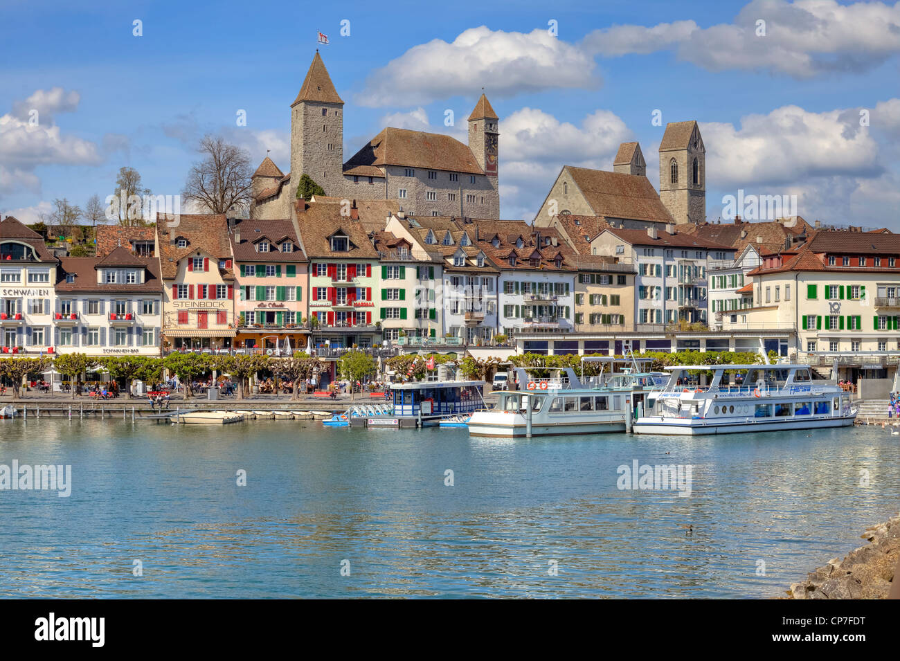 Château de Rapperswil, Zürich, St-Gall, Suisse Banque D'Images