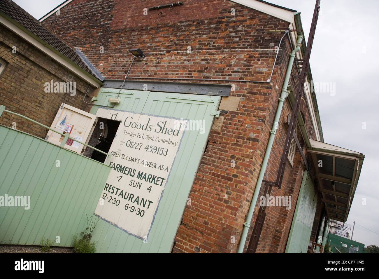 Les marchandises Shed, Canterbury, Kent, England, UK Banque D'Images