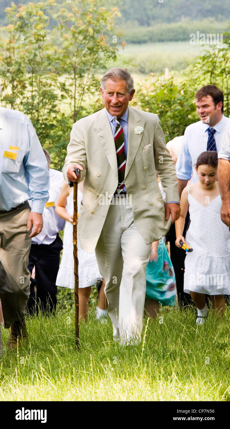 Son Altesse Royale le Prince Charles, le Prince de Galles et duc de Rothsay Banque D'Images