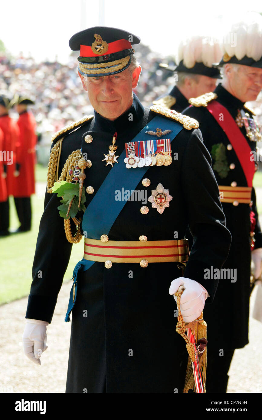 Son Altesse Royale le Prince Charles, le Prince de Galles et duc de Rothsay Banque D'Images