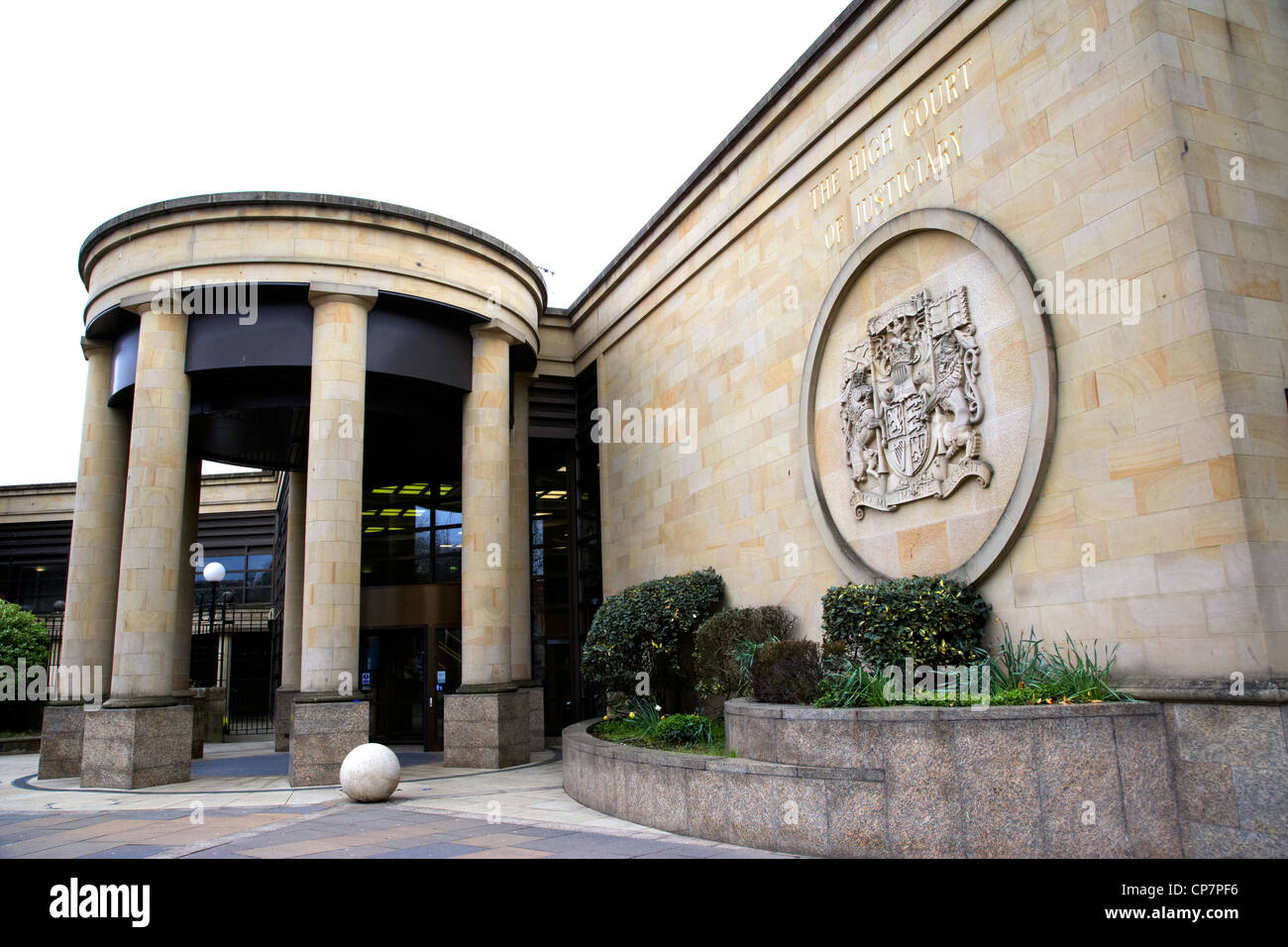 La High Court of justiciary glasgow Scotland UK Banque D'Images