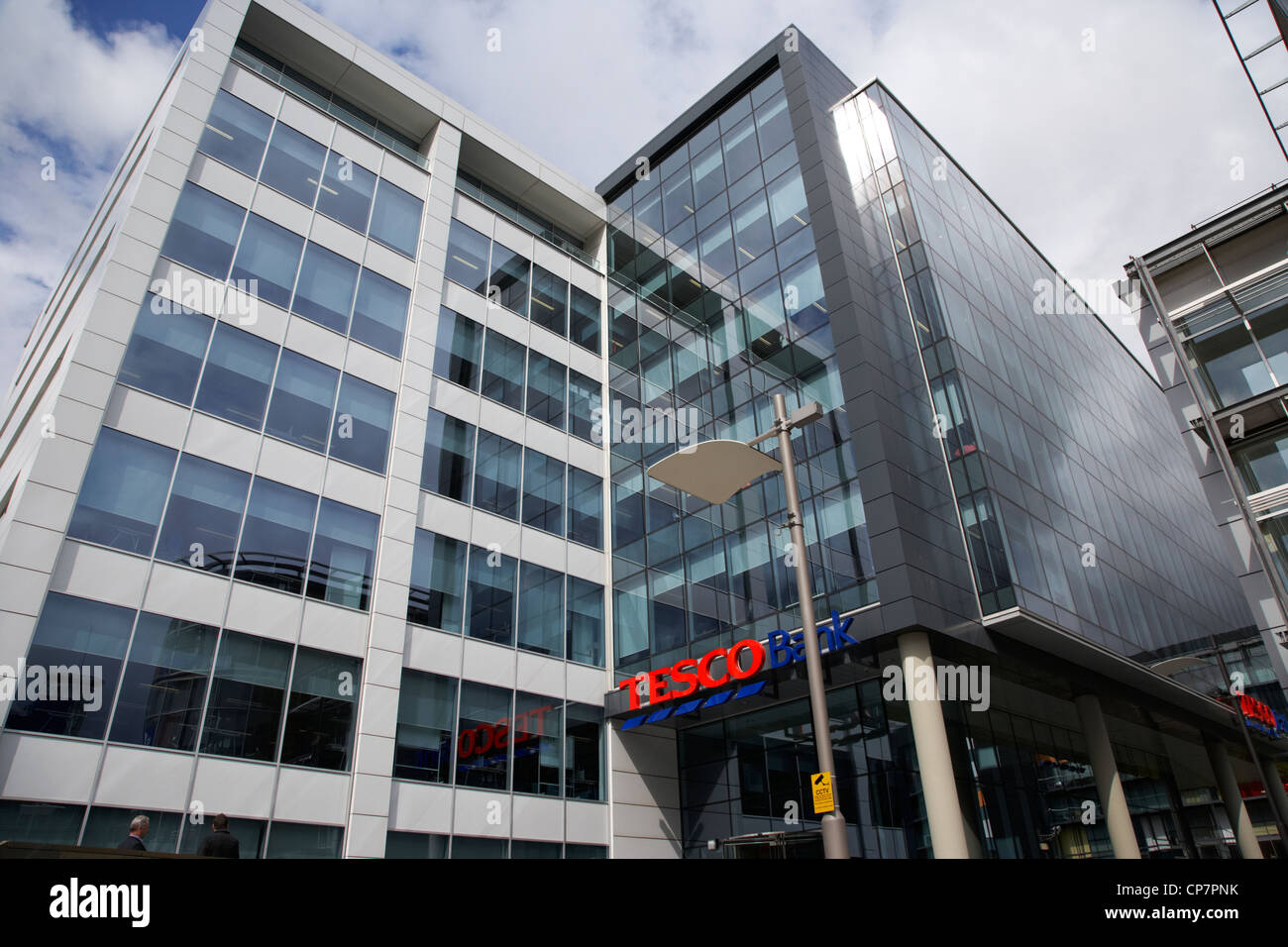 Centre de Contact Banque Tesco Glasgow Scotland UK Un Broadway Banque D'Images