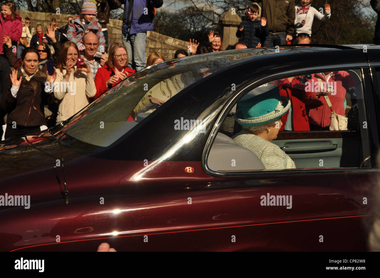La reine d'Angleterre Banque D'Images