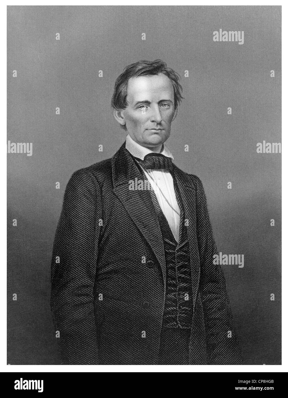 Abraham Lincoln, 1809 - 1865, Président des États-Unis d'Amérique, de 1861 à 1865, von Portrait Abraham Lincoln, 1809 - Banque D'Images
