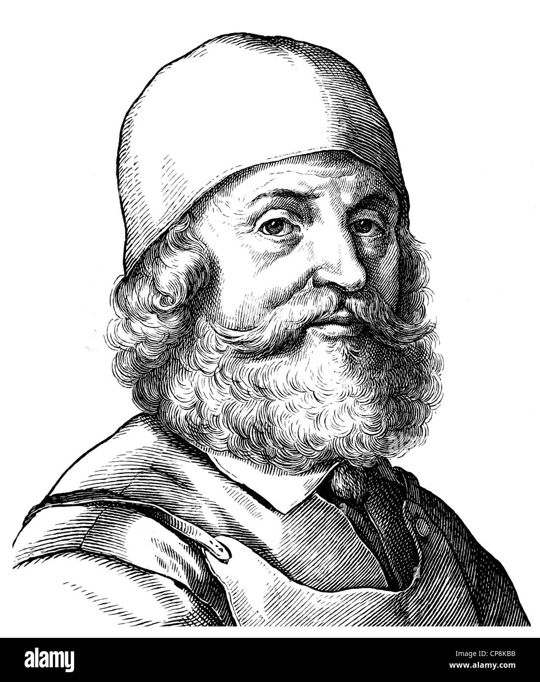Peter Vischer l'ancien, 1455 - 1529, un sculpteur allemand et chaudronnier, Historische Mischtechnik aus dem 19. Jahrhundert, Peter Vi Banque D'Images