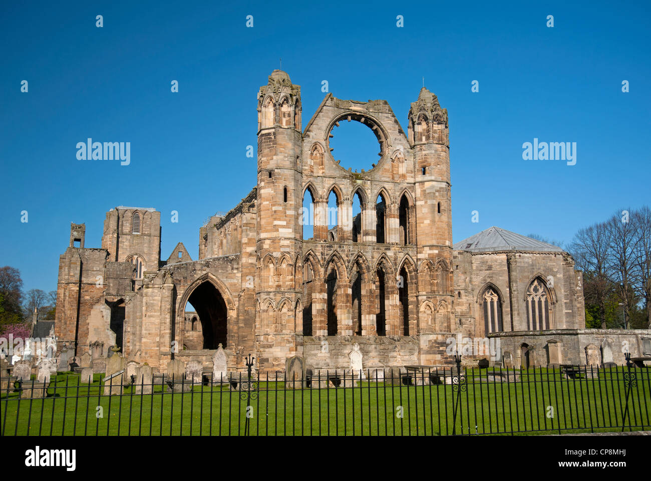 Cathédrale d'Elgin, Moray, région de Grampian. L'Écosse. 8213 SCO Banque D'Images