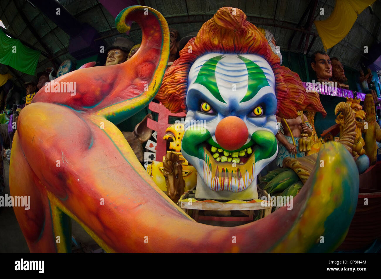 Blaine Kern's Mardi Gras World, New Orleans, Louisiane, États-Unis d'Amérique Banque D'Images