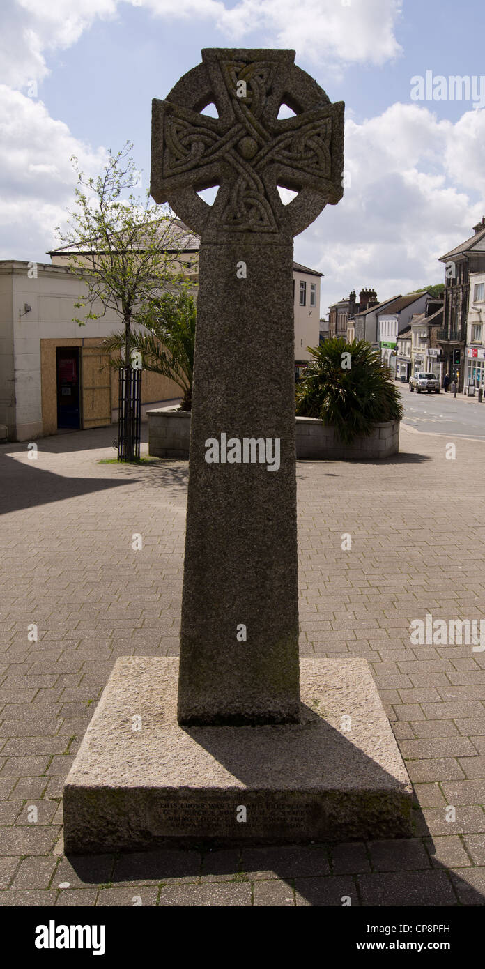 Monument, Rue Barras, Liskeard, Cornwall Banque D'Images