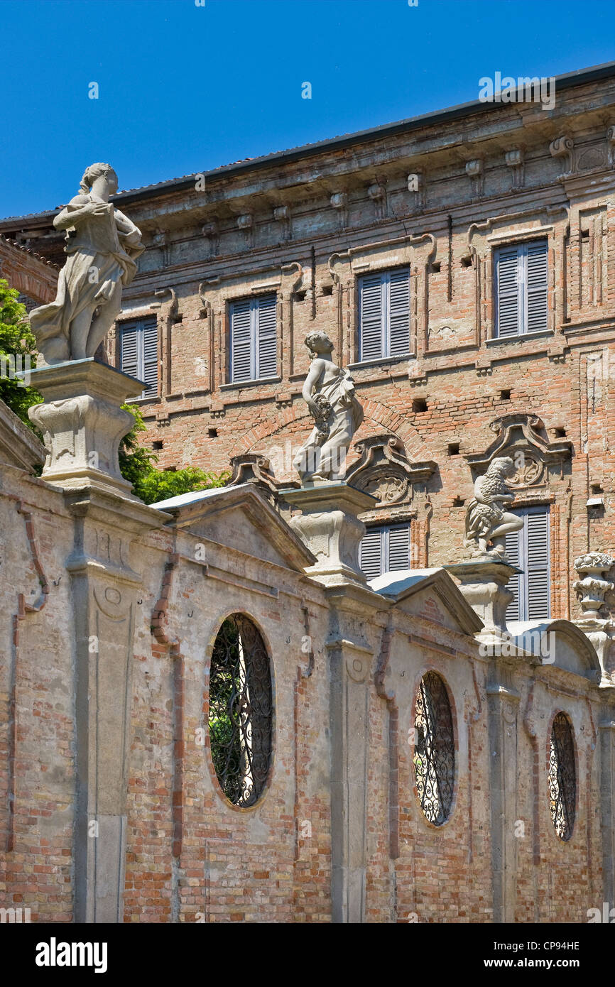 L'Italie, Lombardie, Crema, Terni Bondenti palace Banque D'Images