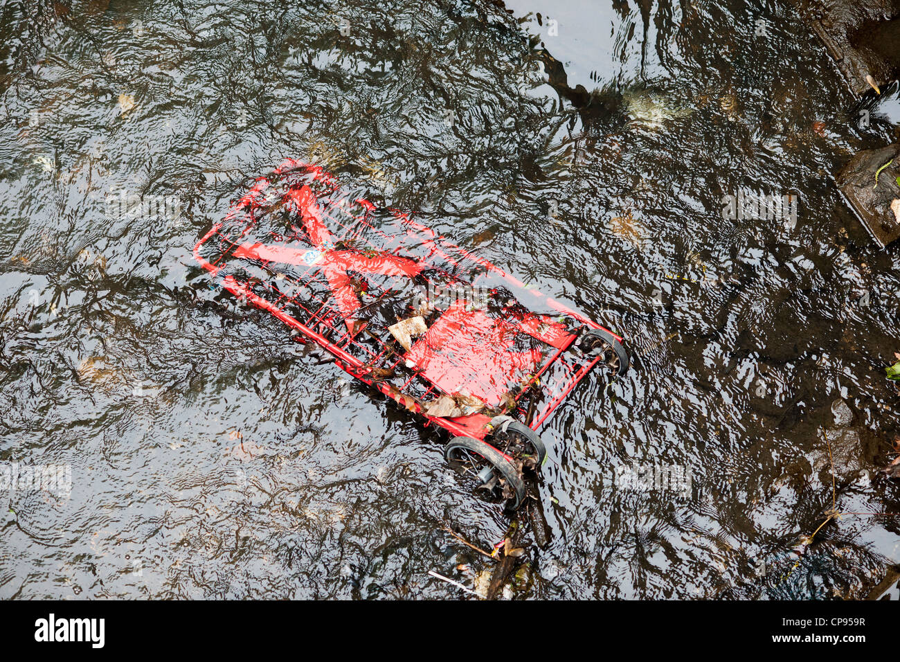 Jetés dans le Bronx River dans le quartier de New York dans le Bronx le samedi 5 mai 2012. (© Richard B. Levine) Banque D'Images