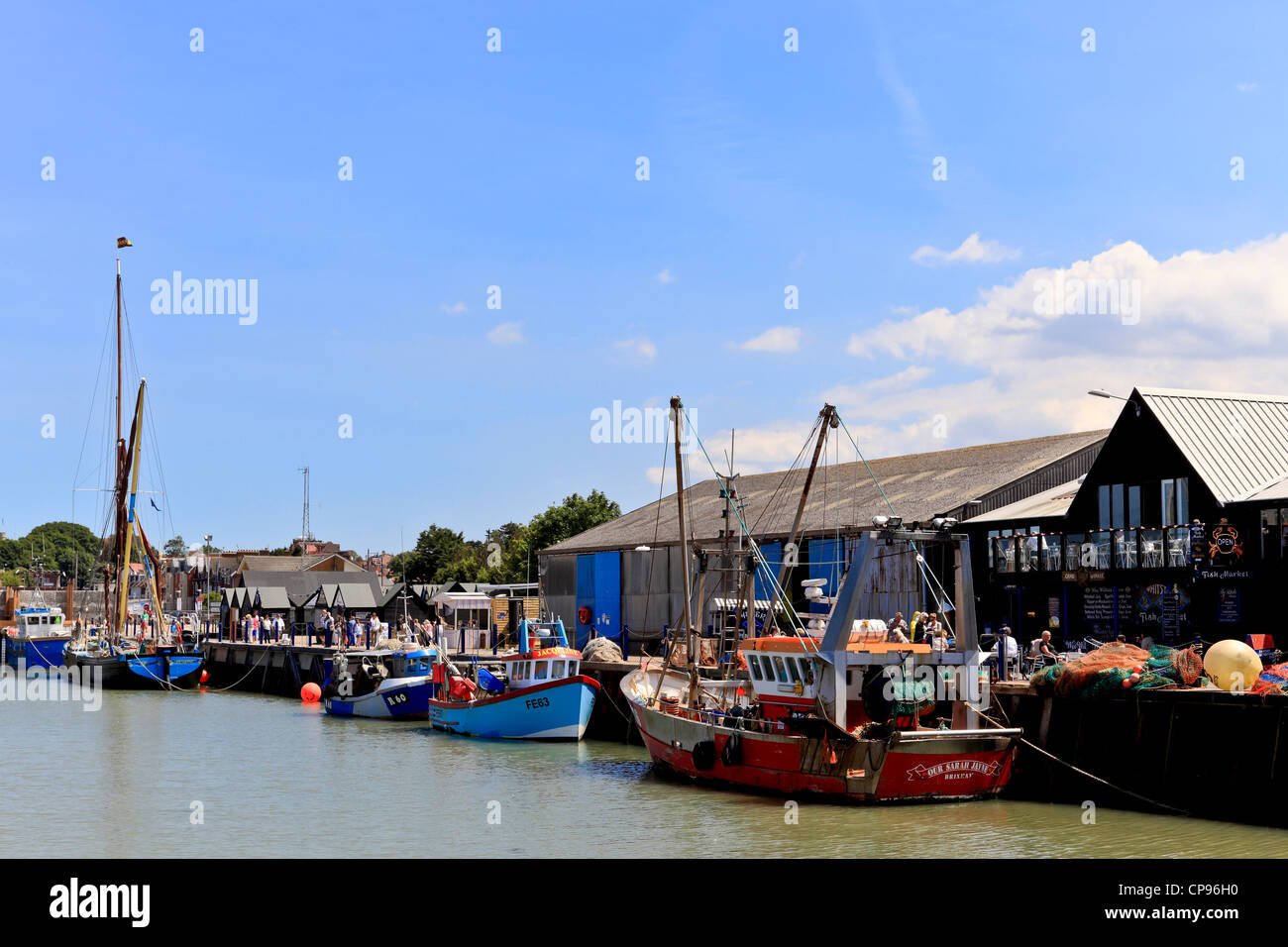 3895. Port, Whitstable, Kent, UK Banque D'Images